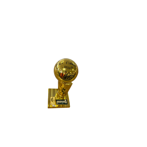 Giannis Antetokounmpo Signed Replica Mini Larry O'Brien Championship Trophy Fanatics Authentication