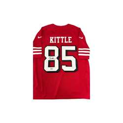 George Kittle Signed On Field Nike Jersey Beckett Authentication