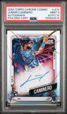 Junior Caminero 2024 Topps Chrome Cosmic Auto Rookie PSA 9 Auto 10