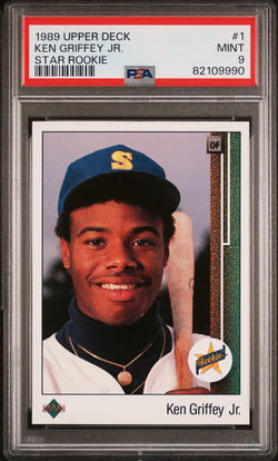 Ken Griffey Jr. 1989 Upper Deck #1 PSA 9 Mint 9990