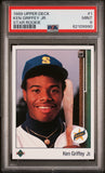 Ken Griffey Jr. 1989 Upper Deck #1 PSA 9 Mint 9990