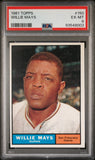 Willie Mays 1961 Topps #150 PSA 6 EX-Mint 8003