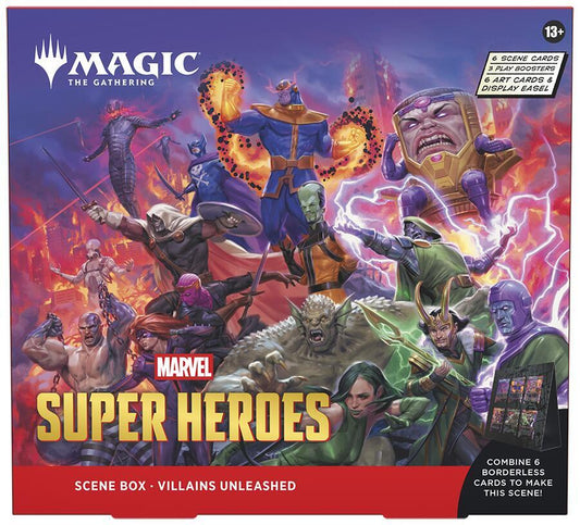 Magic The Gathering Marvel Super Heroes Scene Box (Villains Unleashed)
