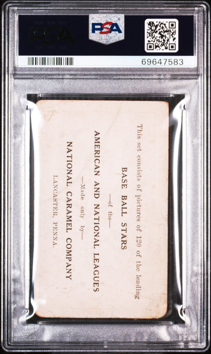 George Sisler 1921 E220 National Caramel PSA 1 Poor