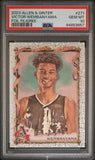 Victor Wembanyama 2023 Topps Allen and Ginter Foil Filigree Rookie PSA 10 Gem Mint