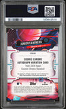 Junior Caminero 2024 Topps Chrome Cosmic Auto Rookie PSA 9 Auto 10