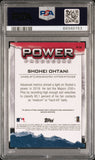 Shohei Ohtani 2020 Bowmans Best Power Producers Auto #35/99 PSA 9 Mint