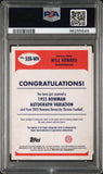 Will Howard 2023 Bowman Chrome 1955 Orange Refractor Auto #23/25 PSA 10 Gem Mint