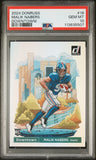 Malik Nabers 2024 Donruss Downtown PSA 10 Gem Mint