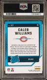 Caleb Williams 2024 Donruss RC Optic Preview Red Wave PSA 10 Gem Mint