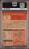 Jackie Robinson 1953 Topps #1 PSA 1 MK Poor