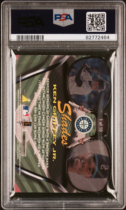 Ken Griffey Jr. 1997 Pinnacle Shades PSA 9 Mint