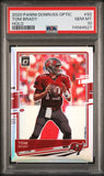 Tom Brady 2020 Donruss Optic #92 Holo PSA 10 Gem Mint