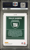 Malik Nabers 2024 Donruss Downtown PSA 10 Gem Mint