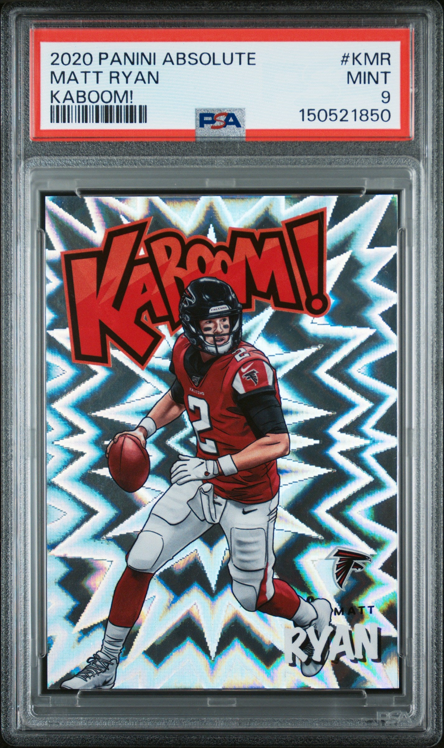 Matt Ryan 2020 Panini Absolute Kaboom PSA 9 Mint 1850