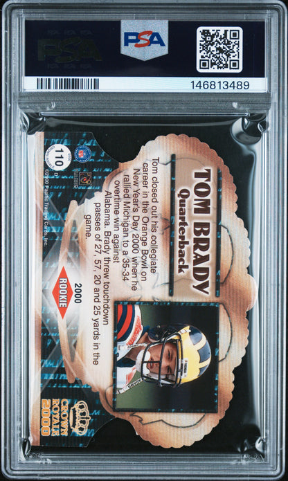 Tom Brady 2000 Pacific Crown Royale Rookie #110 Retail PSA 5 EX