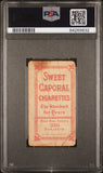 Bob Hall 1909-11 T206 Sweet Caporal 350/30 PSA 1 Poor