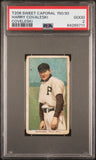 Harry Covaleski Coveleski 1909-11 T206 Sweet Caporal 150/30 PSA 2 Good