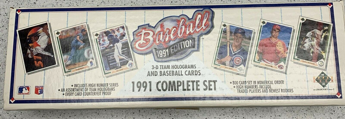 1991 Upper Deck Baseball Factory Set