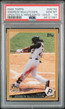 Andrew McCutchen 2009 Topps Update Gold Rookie #UH155 #72/2009 PSA 10 Gem Mint