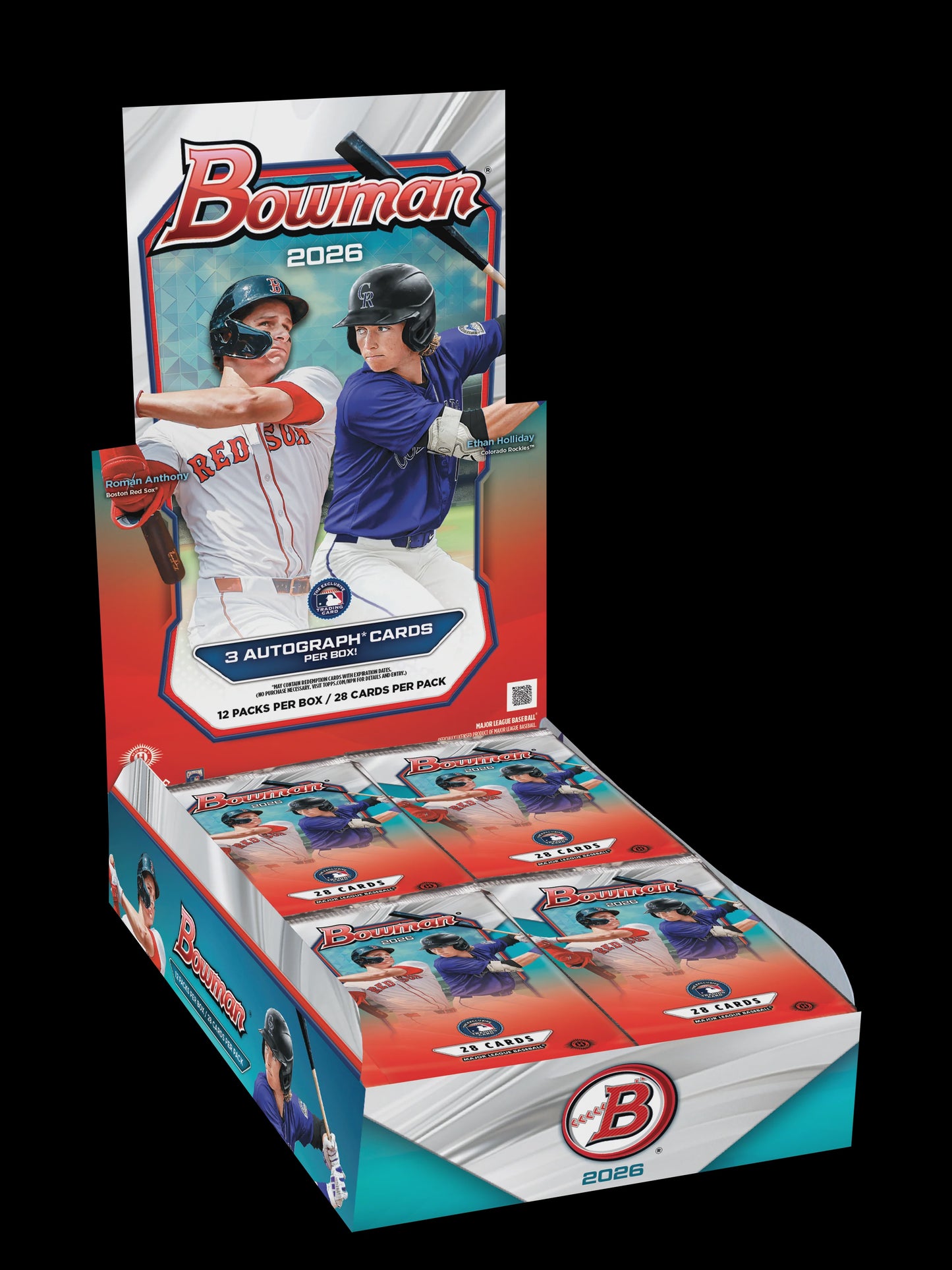 2026 Bowman Baseball Jumbo Hobby Box