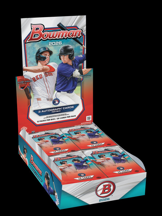 2026 Bowman Baseball Jumbo Hobby Box