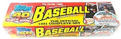 1991 Topps Baseball Factory Set (40yrs)