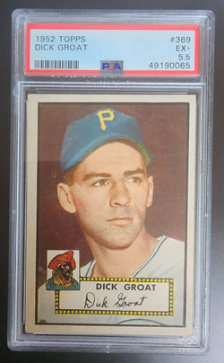 Dick Groat 1952 Topps #369 PSA 5.5