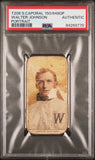 Walter Johnson 1909-11 T206 Sweet Caporal 150/649Op Portrait PSA Authentic