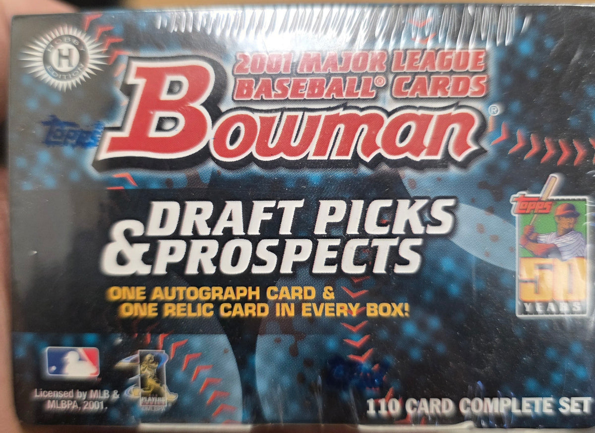 2001 Bowman Draft Picks and Prospects Baseball Factory Set