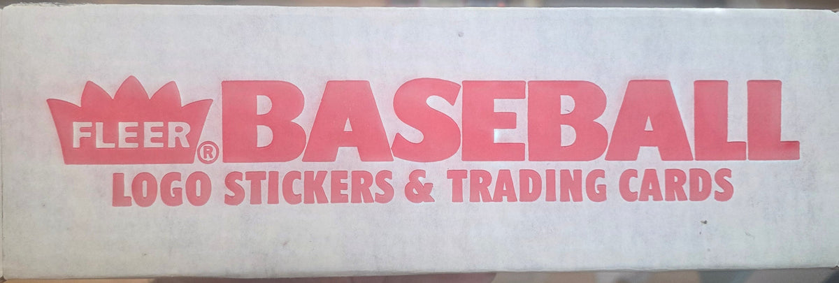 1986 Fleer Baseball Factory Set (White Box)