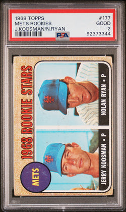 Nolan Ryan 1968 Topps #177 PSA 2 Good