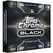 2026 Topps Chrome Black Baseball Hobby Box