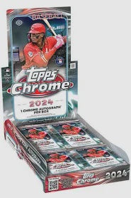 2024 Topps Chrome Baseball Hobby Box