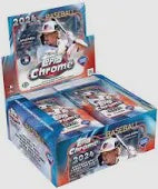 2024 Topps Chrome Update Series Baseball Hobby Jumbo Box