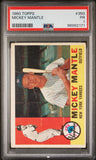 Mickey MAntle 1960 Topps #3051 PSA 1 Poor 2171