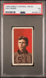 Lou Criger 1909-11 T206 Sweet Caporal 150/30 PSA 3 Very Good