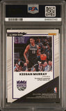 Keegan Murray 2022 Panini Optic Choice Auto PSA 10 Auto 10