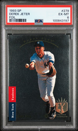 Derek Jeter 1993 Upper Deck SP Rookie #279 PSA 6 Ex-Mt 3197