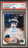 Freddie Freeman 2023 Topps Chrome Logofractor Auto PSA 9 Mint