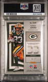 Aaron Jones 2019 Panini Spectra Neon Green Auto #8/25 PSA 9 Mint