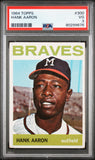 Hank Aaron 1964 Topps #300 PSA 3 Very Good