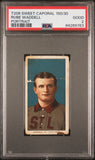 Rube Waddell 1909-11 T206 Sweet Caporal 150/30 Portrait PSA 2 Good