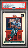 Roger Staubach 2022 Donruss Downtown PSA 9 Mint