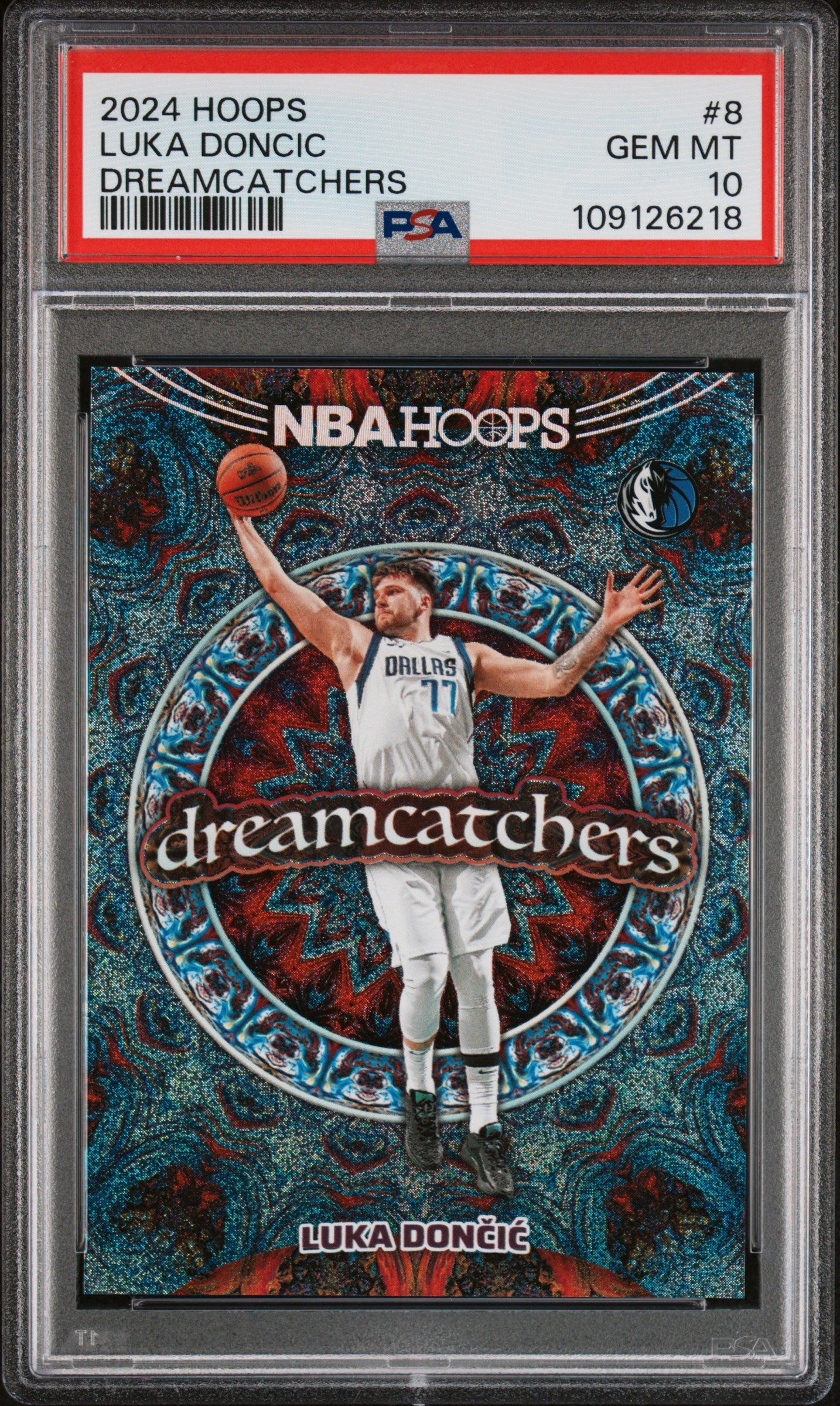 Luka Doncic 2024 Panini Hoops Dreamcatchers PSA 10 Gem Mint