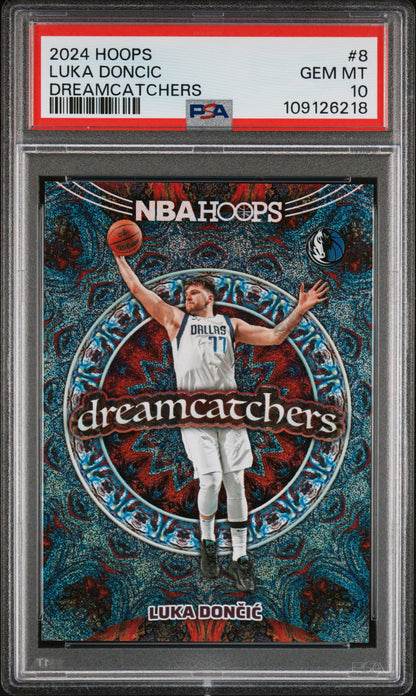 Luka Doncic 2024 Panini Hoops Dreamcatchers PSA 10 Gem Mint