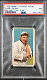 Larry Doyle with Bat 1909-11 T206 Sweet Caporal 350/30 PSA 1 Poor