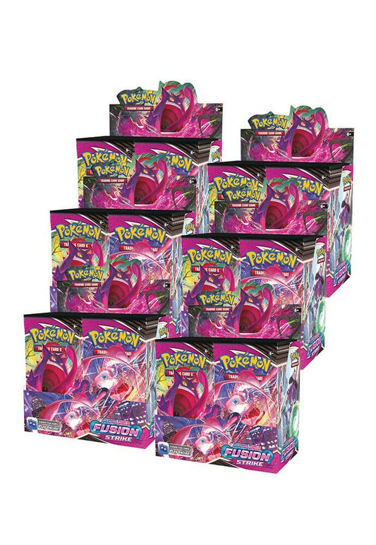 Pokemon Sword & Shield Fusion Strike Booster 6 Box Case