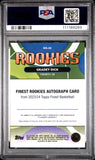 Gradey Dick 2023 Topps Finest Black Geometric Auto #2/25 PSA 10 Gem Mint