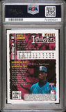 Ken Griffey Jr. 1996 Topps Finest #135 with Coating PSA 9 Mint